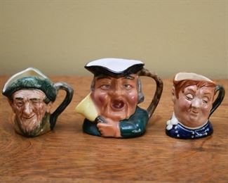Miniature Toby Mugs