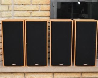 Set of 4 Klipsch Speakers