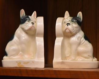 Vintage French Bulldog Bookends