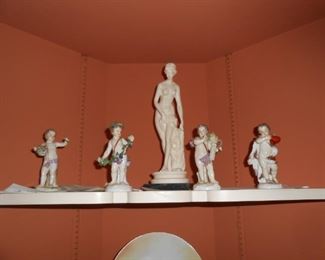 Meissen Porcelain 'The Four Seasons' in excellent condition.  Personally purchased in Rothenberg, Germany by owner/Dr.