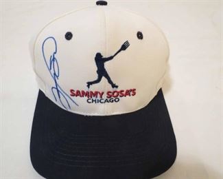 Sammy Sosa Autographed Hat