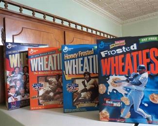 Vintage Wheaties Sports Boxes of Cereal