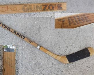 Chicago Blackhawks Hockey Stick - Signed by 2 Players