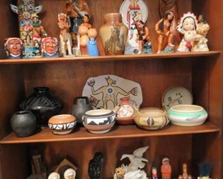 American Indian Pottery American Indian Themed Decanters