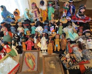 Large Collection Carlson American Indian Dolls