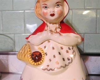 Hull Little Red Riding Hood Cookie Jar
