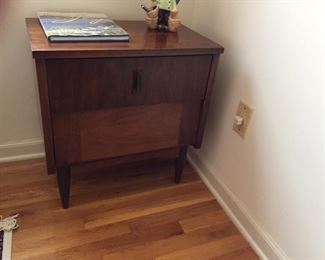 Antique end table