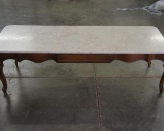 Italian Marble Top Coffee Table 