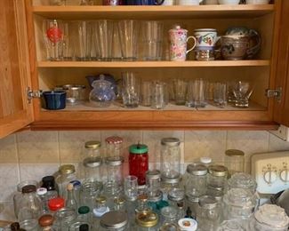 Unique jars and containers
