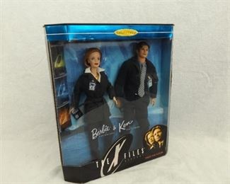 Vintage NRFB X-Files Barbie and Ken
