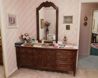 Dresser and Mirror