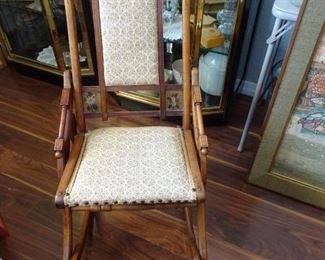 Antique Folding Rocker