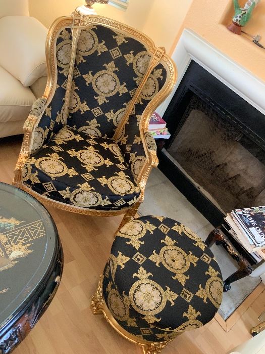 Gold plated furniture .. Silik furniture from Italy, see company website here https://furniturefromhome.com/cs/silik