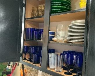 Glasses, plates, cups, glassware