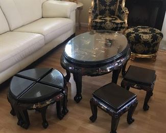 Asian furniture. Asian art