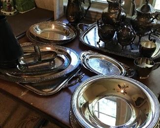 Loads of silver plate