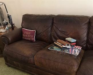 Leather sofa in great condition