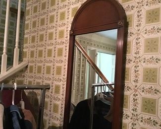 Nice foyer mirror.