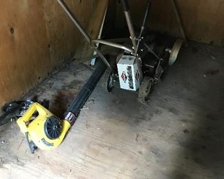 gasoline edger and blower