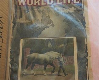 1909 Illuminated Work Life magazine