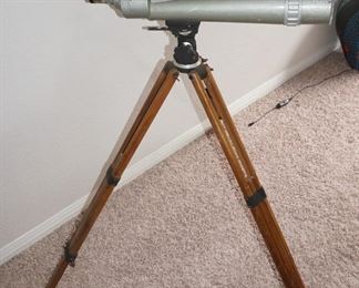 Vintage spotting scope