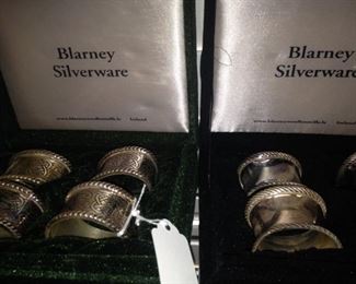Blarney Silverware napkin rings