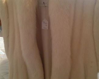 Koslow's - white mink coat 