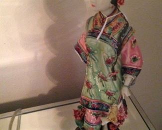 Asian lady figurine