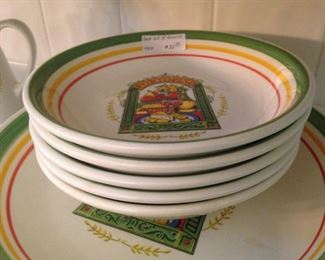 Portofino dishes made in Italy