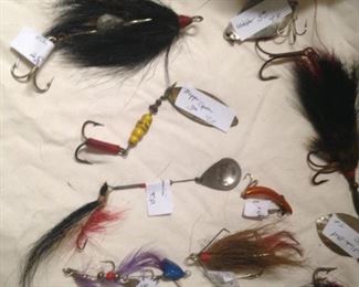 .  .  .  and more lures .  .  .