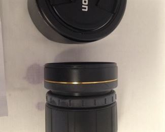 Tamron photographic lens for a Canon AE camera