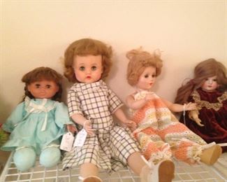 Vintage dolls