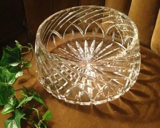 Beautiful crystal bowl