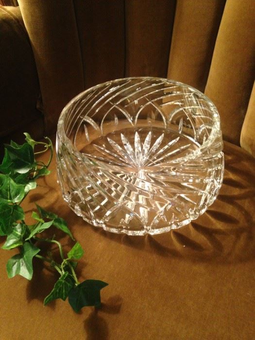 Beautiful crystal bowl