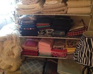 Material and  napkins