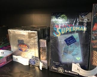 trading cards -sealed boxes - Superman