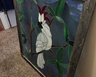 Stain Glass Pieces 
