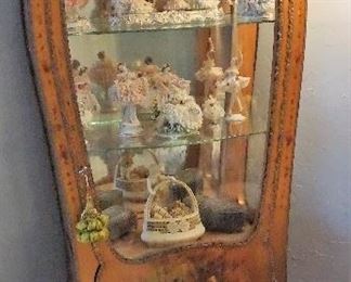 Vernis Martin curio cabinet.