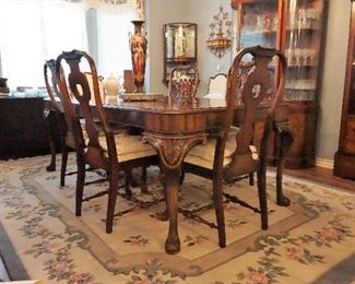 Berkey & Gay dining room suite.