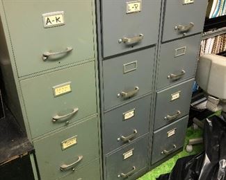 File cabinets