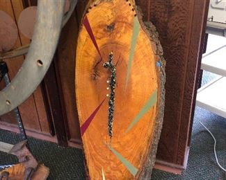 Great Lake house sculpture