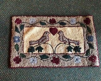 Hooked rugs