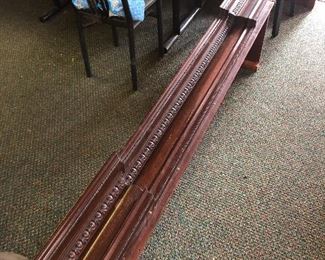 Future fireplace mantle