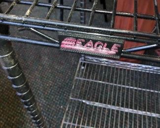 Many steel shel units