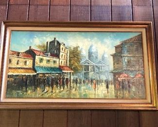 Original large oil painting