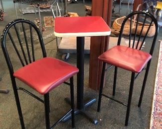 Stools & table set