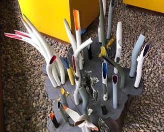 Wood based sculpture