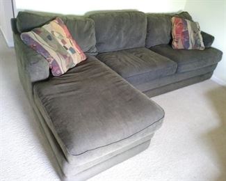 Sofa with detachable fainting couch