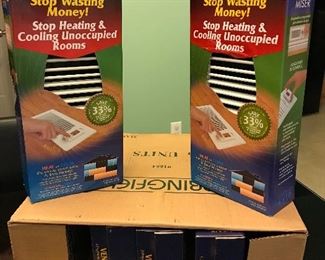 Battery operated remote controlled register  vents