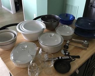 Variety of mixing bowls